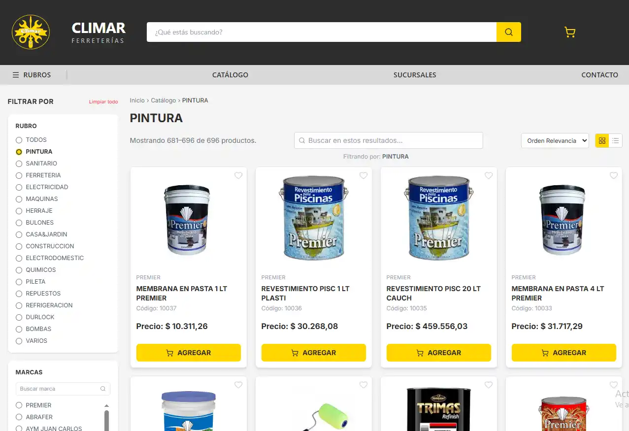 Catálogo Climar